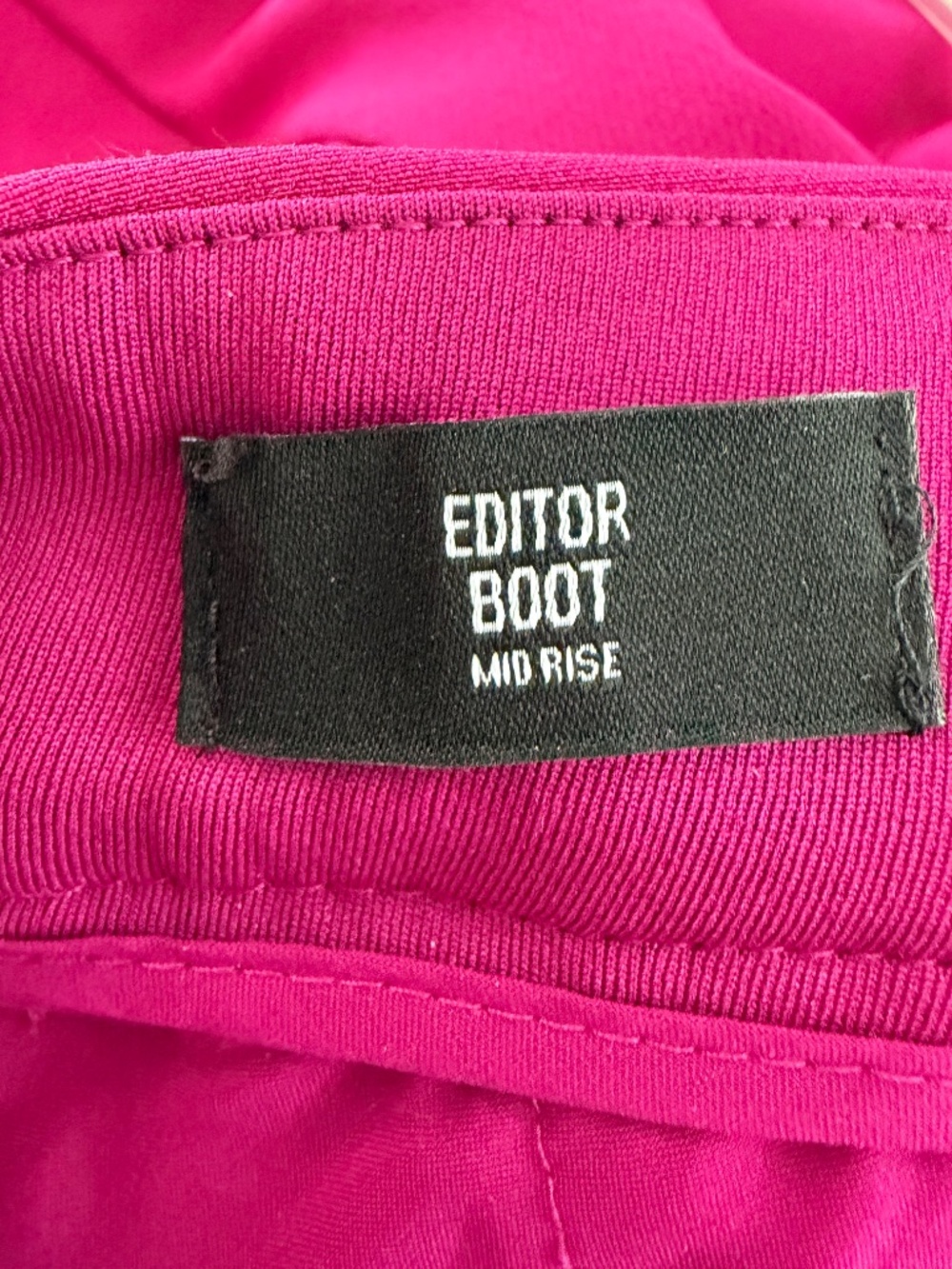 Express Editor Mid- Rise Bootcut Pants - Picture 4 of 7
